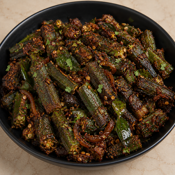Okra Roast  🌶️